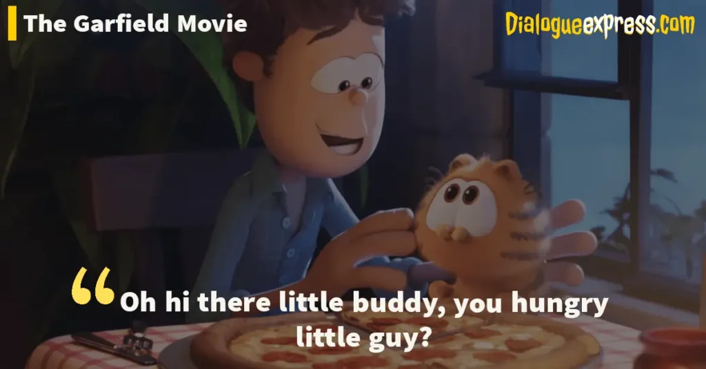 The Garfield Movie Dialogues