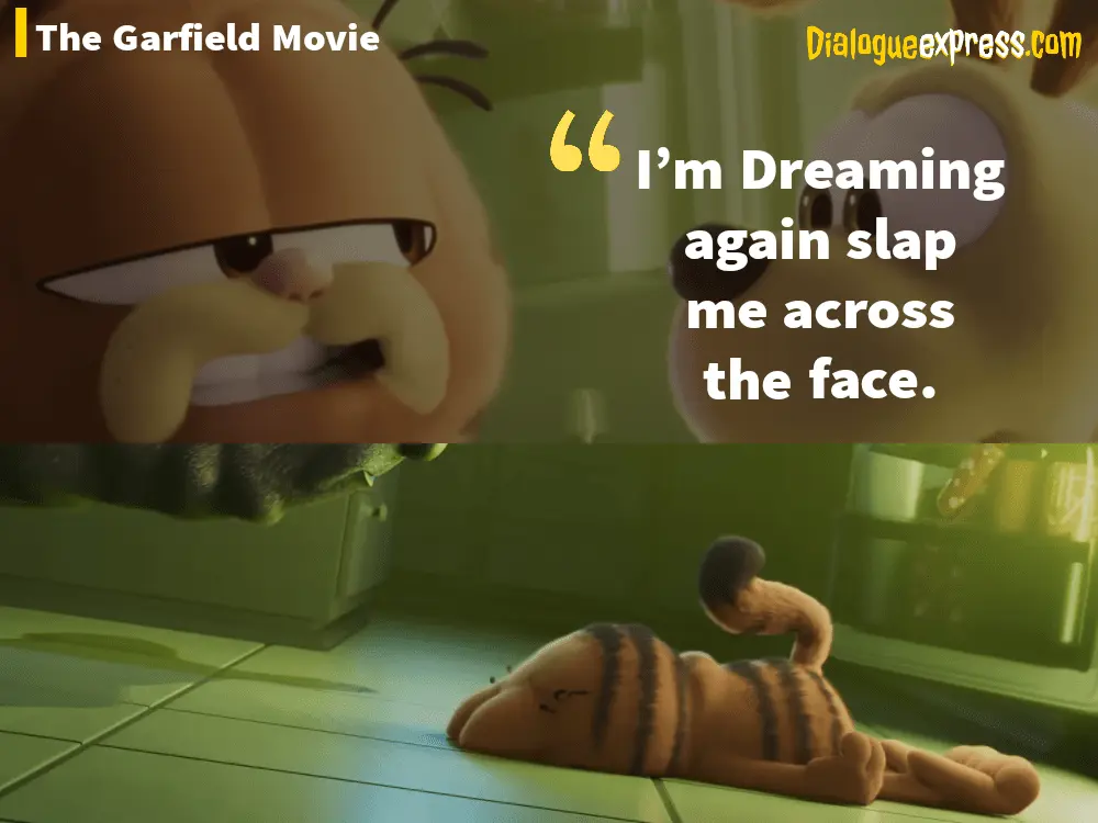 The Garfield Movie Dialogues