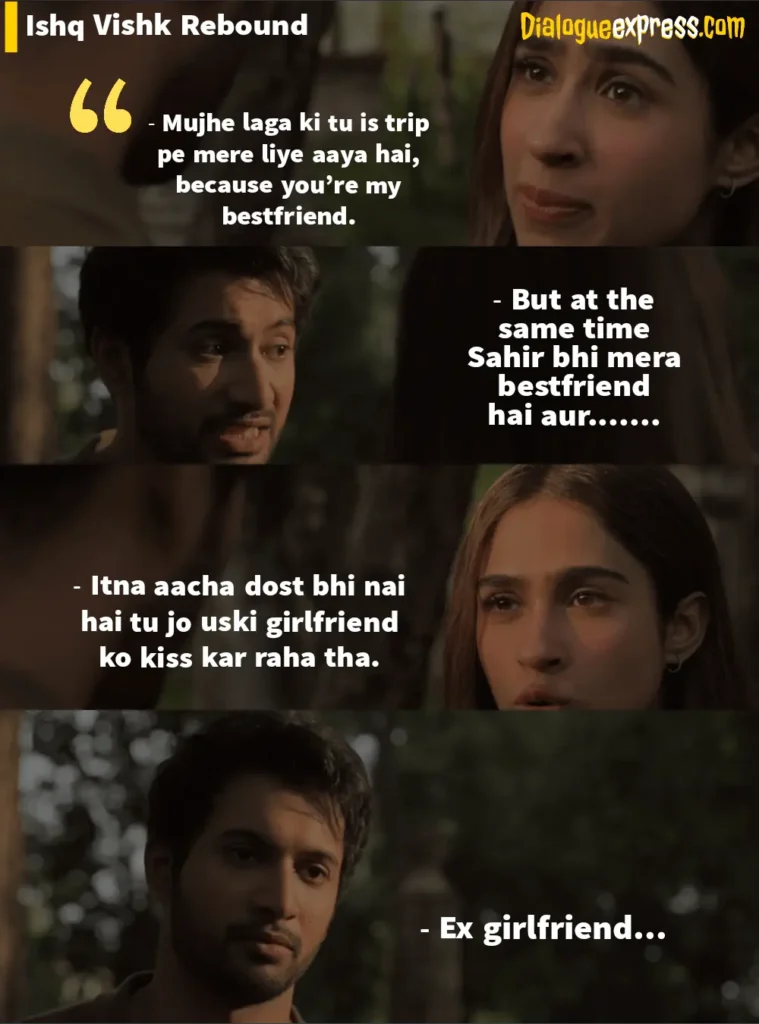 Ishq Vishk Rebound Dialogues