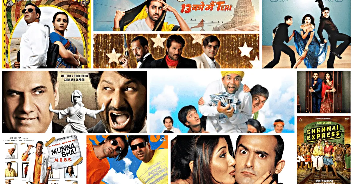 30+ Bollywood Comedy Movies to Tickle Your Funny Bone and Satisfy Your Soul
