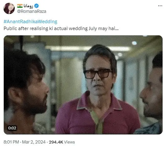 Anant-Radhika Wedding Memes