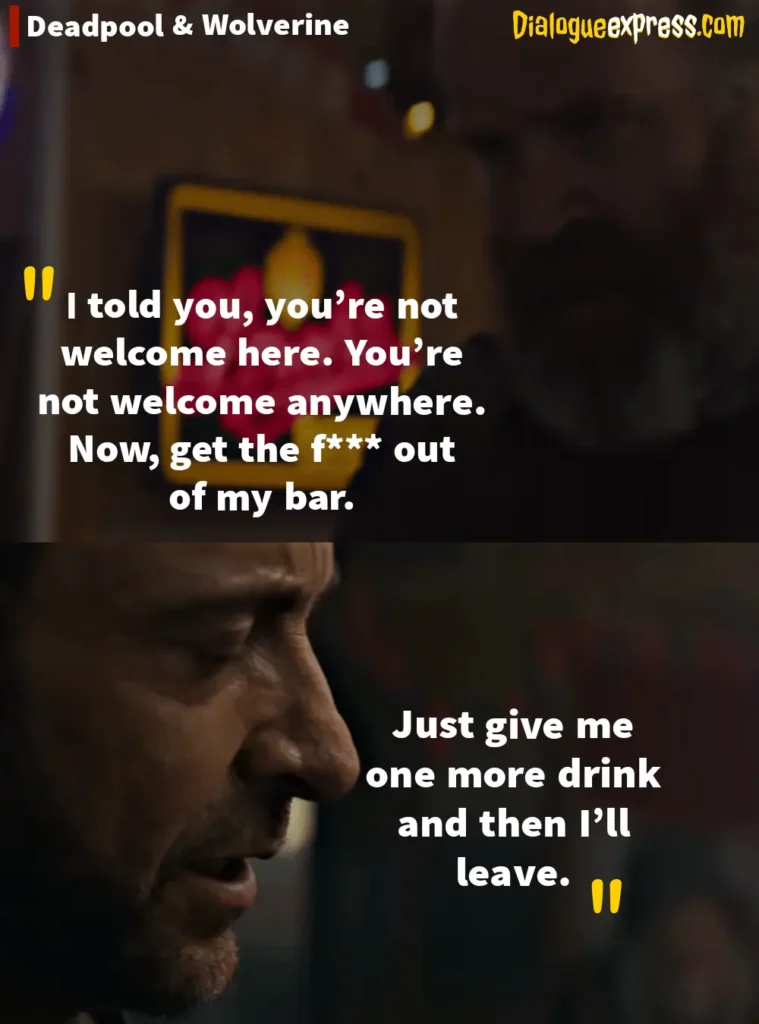 Deadpool & Wolverine Movie Quotes and Dialogues