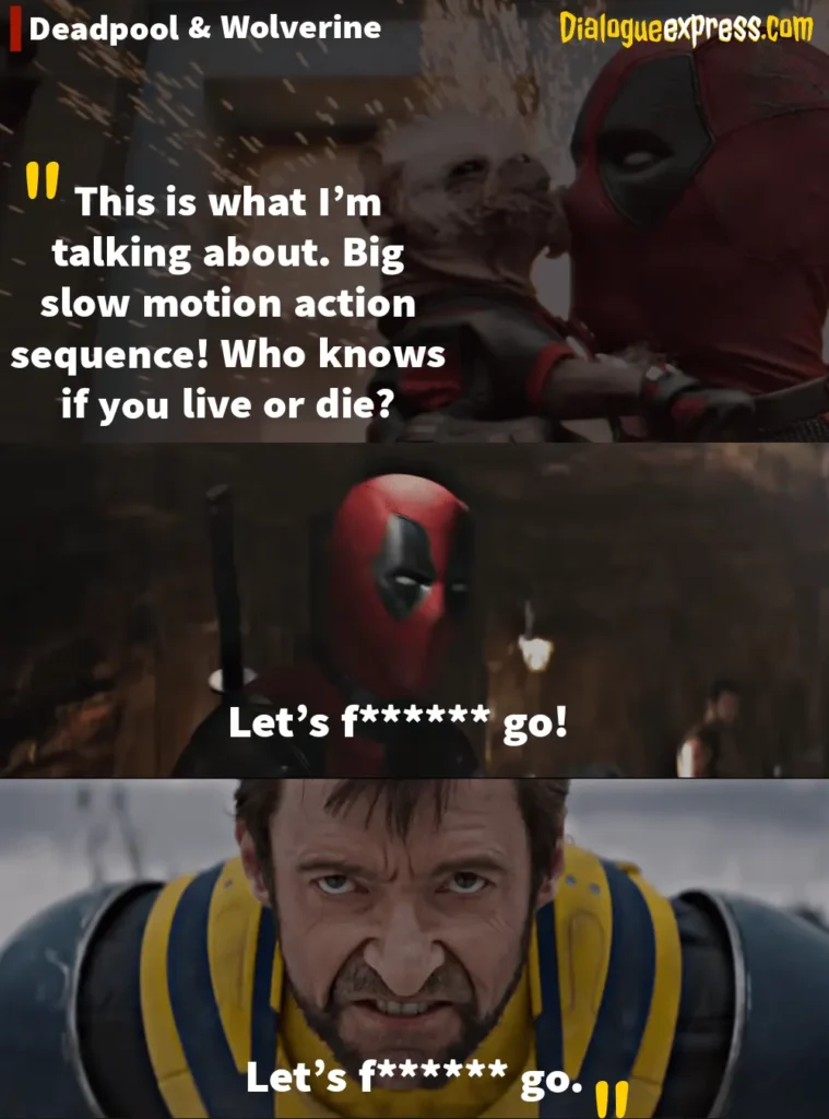 Deadpool & Wolverine Movie Quotes and Dialogues