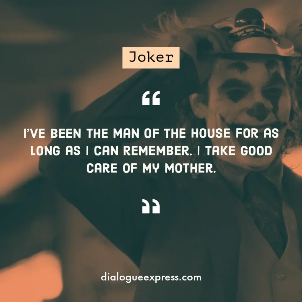 Joker Movie Quotes