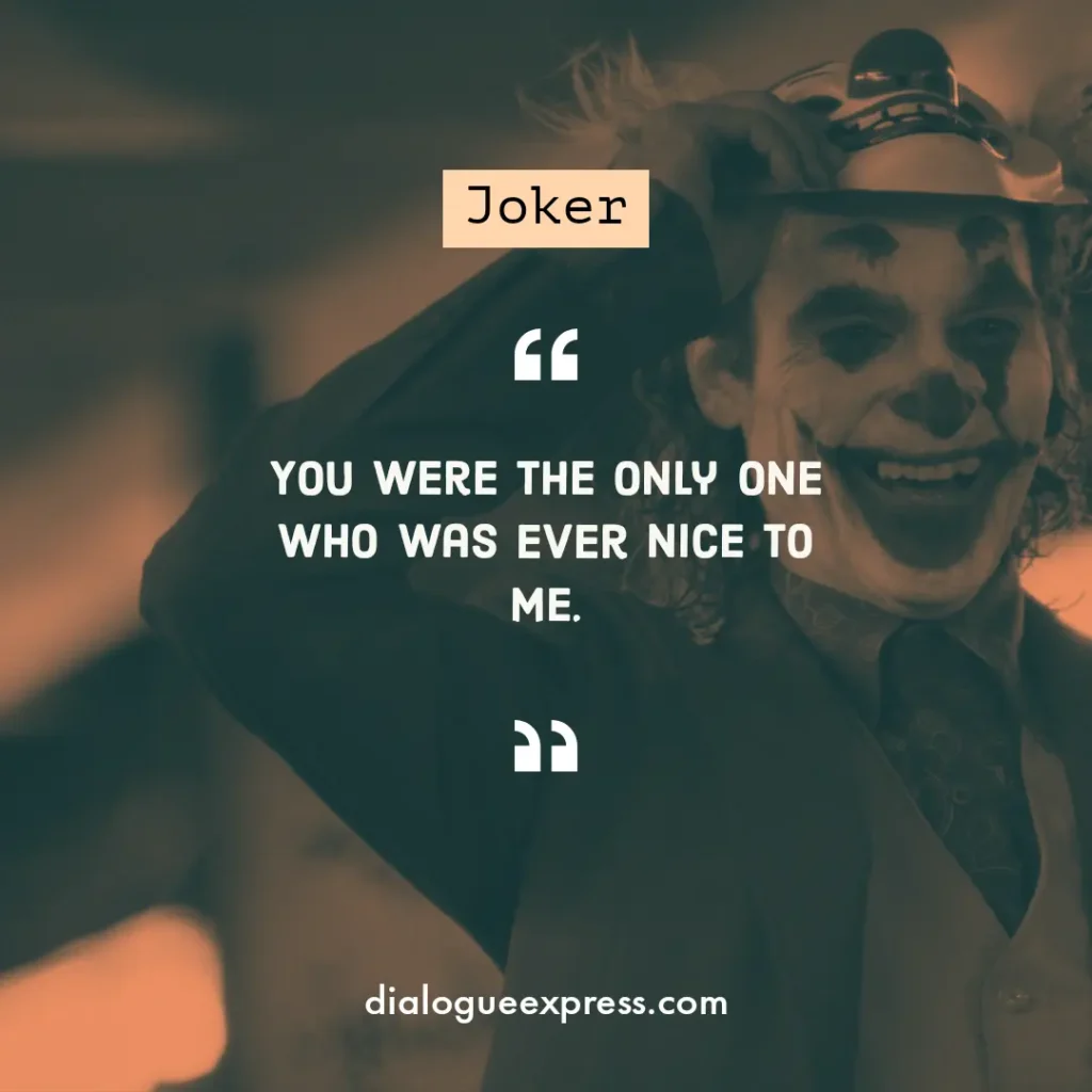 Joker Movie Quotes