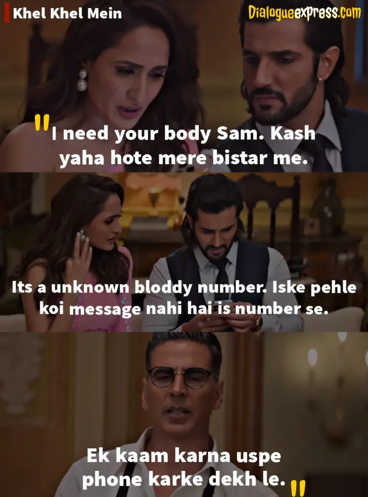 Khel Khel Mein Movie Dialogues