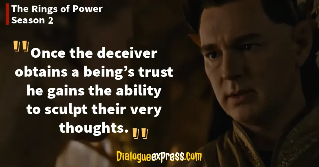 The Lord of the Rings: The Rings of Power Quotes and Dialogues