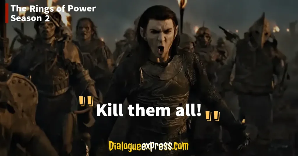 The Lord of the Rings: The Rings of Power Quotes and Dialogues