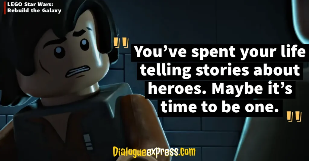 Lego Star Wars: Rebuild the Galaxy Quotes and Dialogues