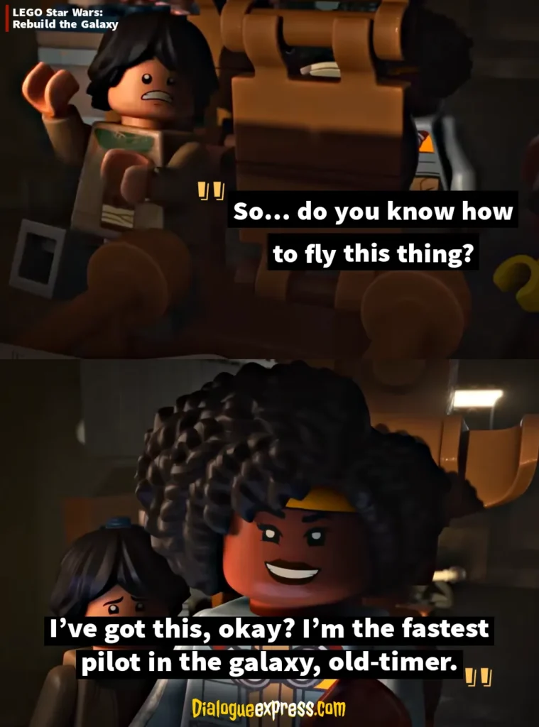 Lego Star Wars: Rebuild the Galaxy Quotes and Dialogues