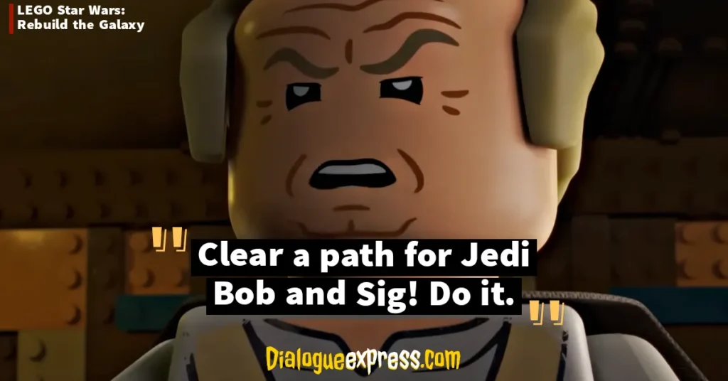 Lego Star Wars: Rebuild the Galaxy Quotes and Dialogues