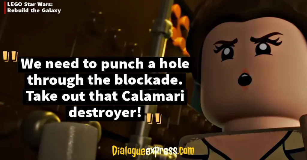 Lego Star Wars: Rebuild the Galaxy Quotes and Dialogues