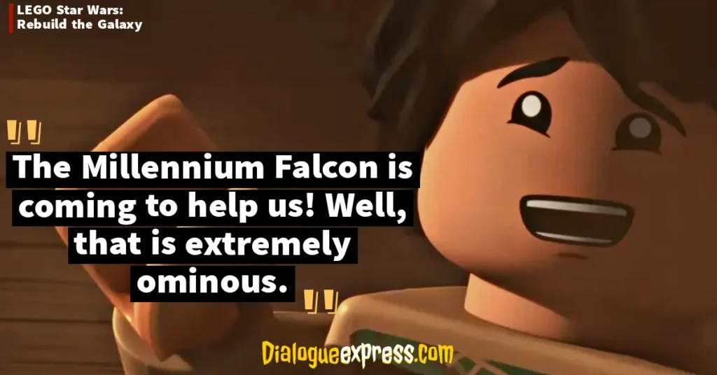 Lego Star Wars: Rebuild the Galaxy Quotes and Dialogues