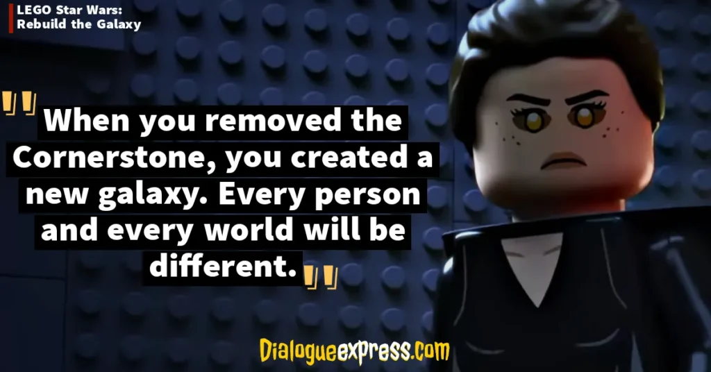 Lego Star Wars: Rebuild the Galaxy Quotes and Dialogues