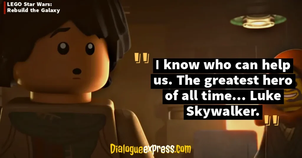 Lego Star Wars: Rebuild the Galaxy Quotes and Dialogues