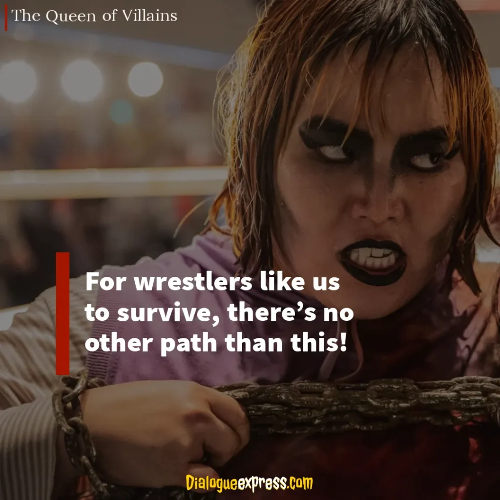 The Queen of Villains Quotes and Dialogues