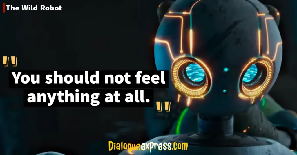 The Wild Robot Quotes and Dialogues