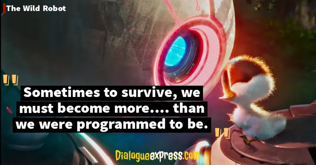 The Wild Robot Quotes and Dialogues