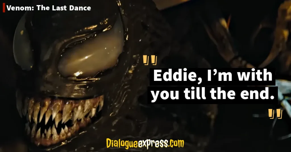 Venom Movie Quotes and Dialogues