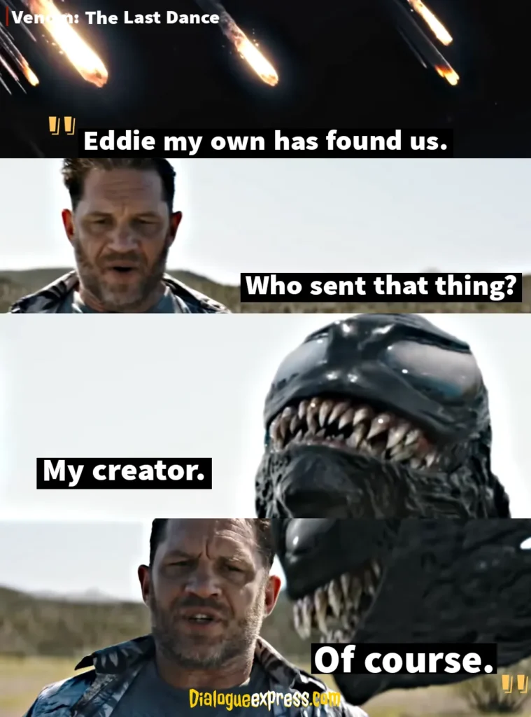 Venom Movie Quotes and Dialogues