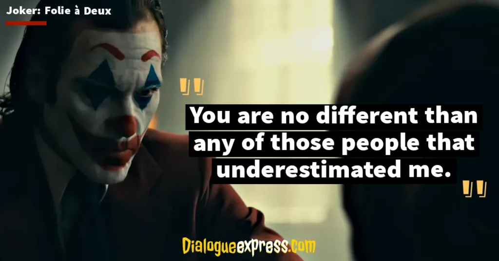 Joker 2 Movie Quotes and Dialogues