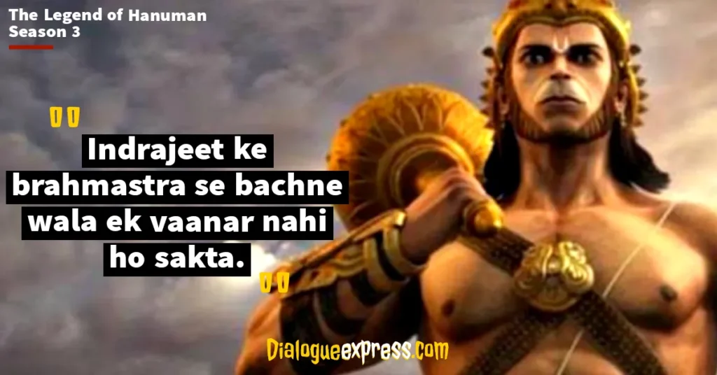 The Legend of Hanuman Dialogues and Quotes