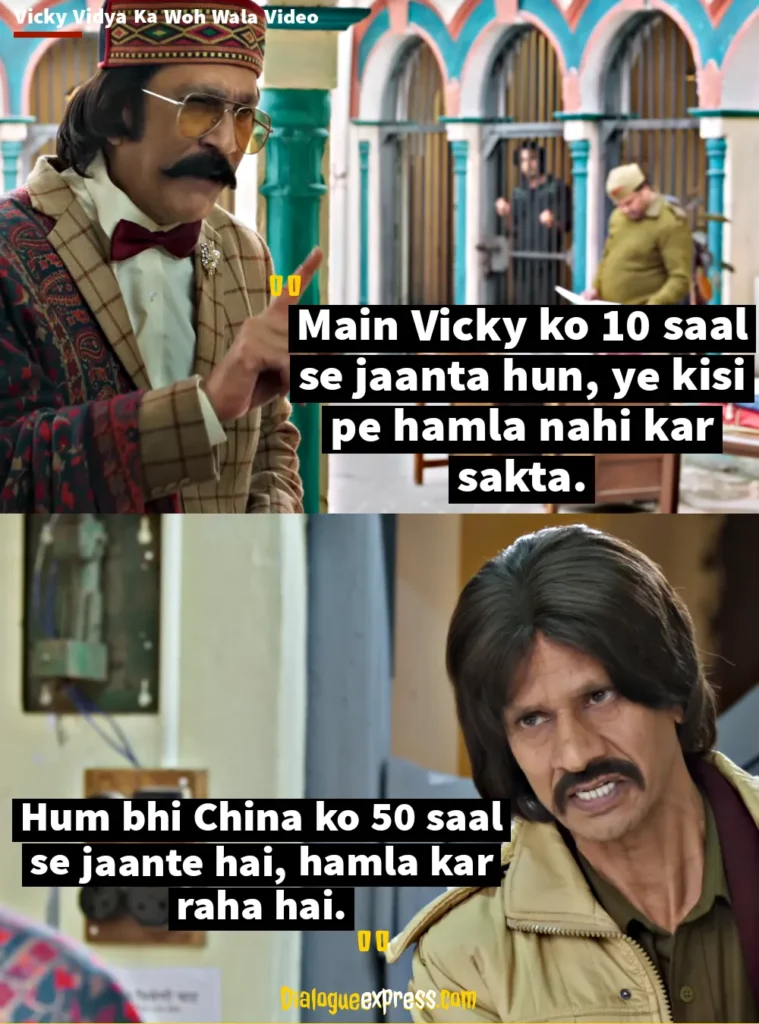 Vicky Vidya Ka Woh Wala Video Dialogues and Quotes