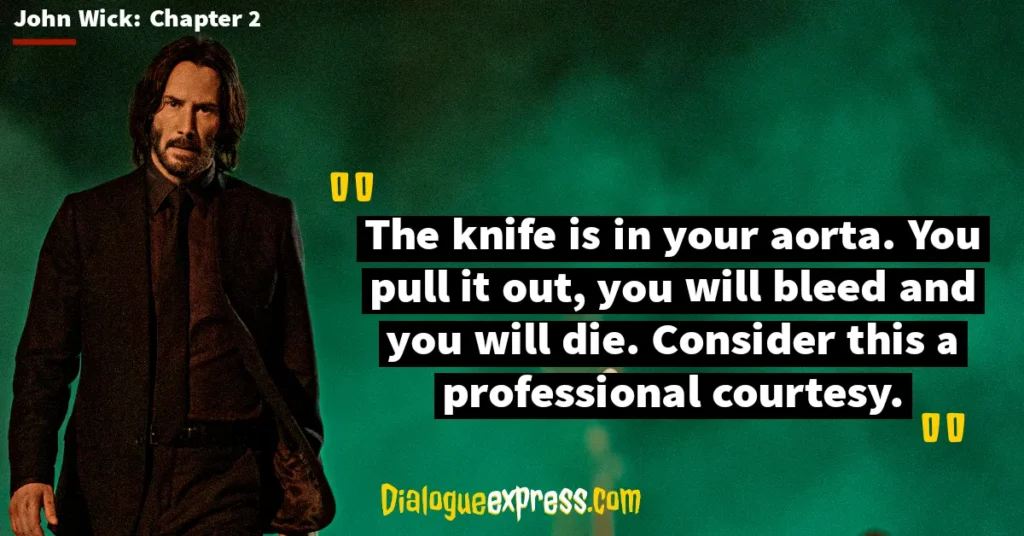 John Wick Movie Quotes