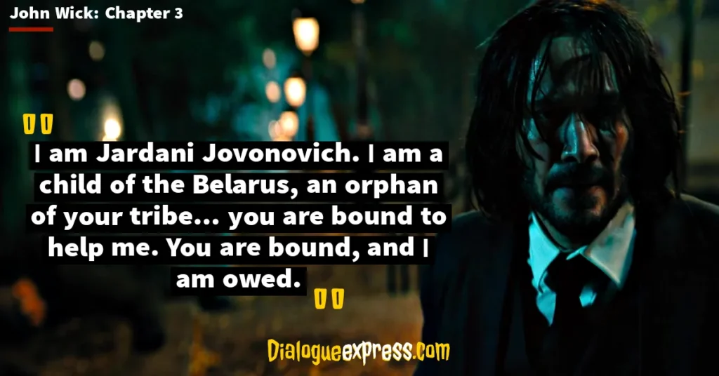 John Wick Movie Quotes