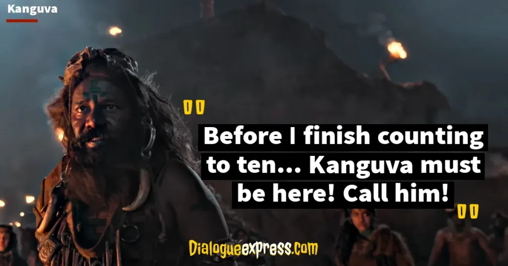 Kanguva Movie Dialogues and Quotes