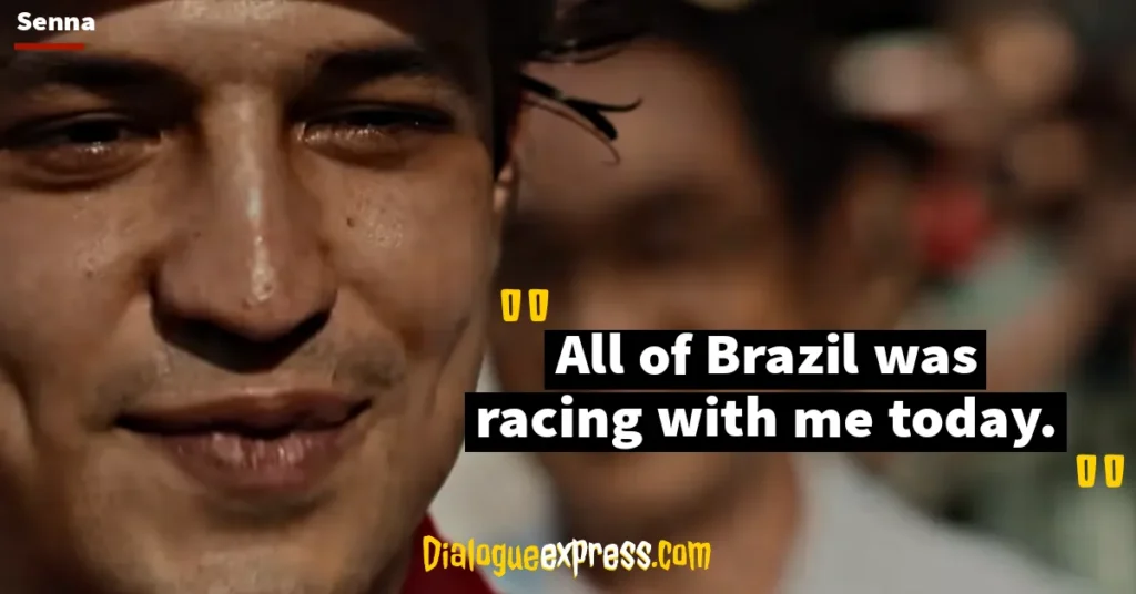 Netflix's Miniseries "Senna" Quotes and Lines