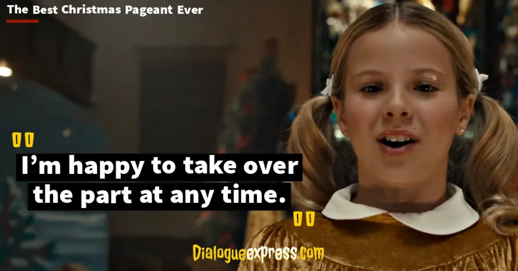 The Best Christmas Pageant Ever Quotes and Dialogues