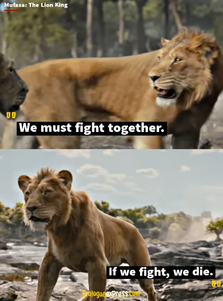 Mufasa: The Lion King Quotes and Dialogues