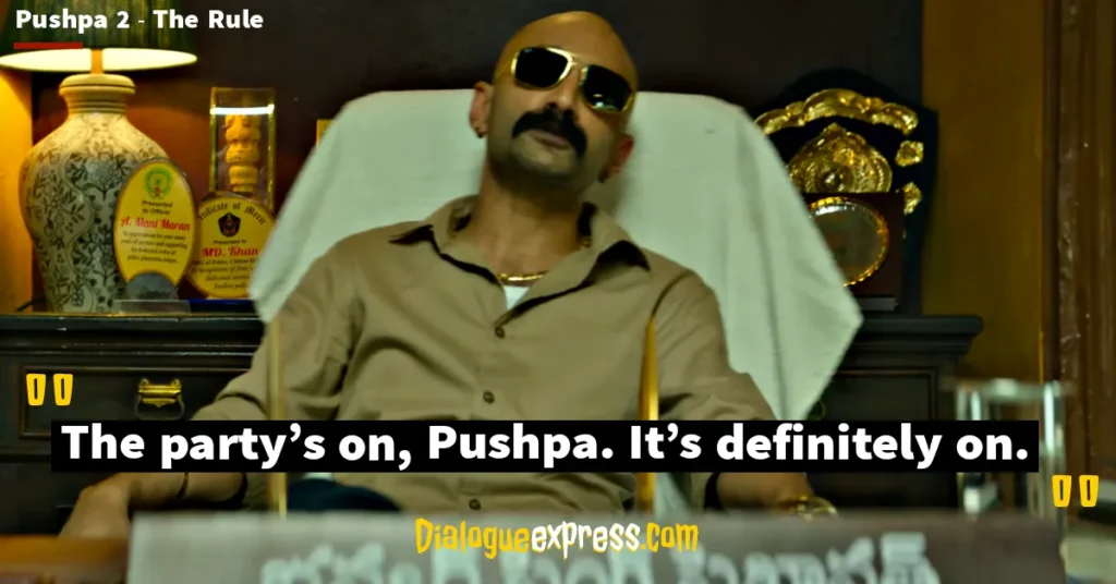 Pushpa 2 - The Rule Dialogues and Quotes