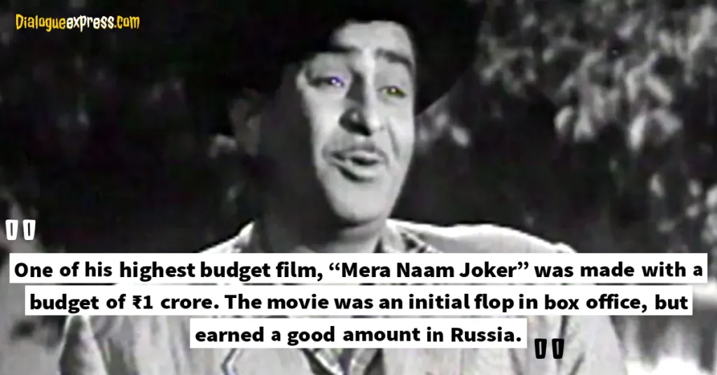 Best Interesting Facts and Things About Raj Kapoor