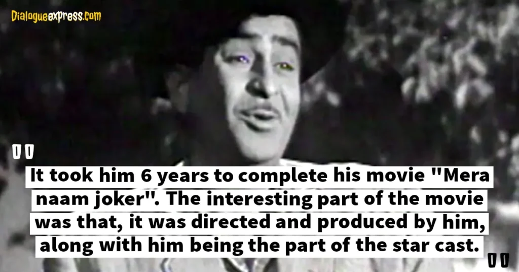 Best Interesting Facts and Things About Raj Kapoor