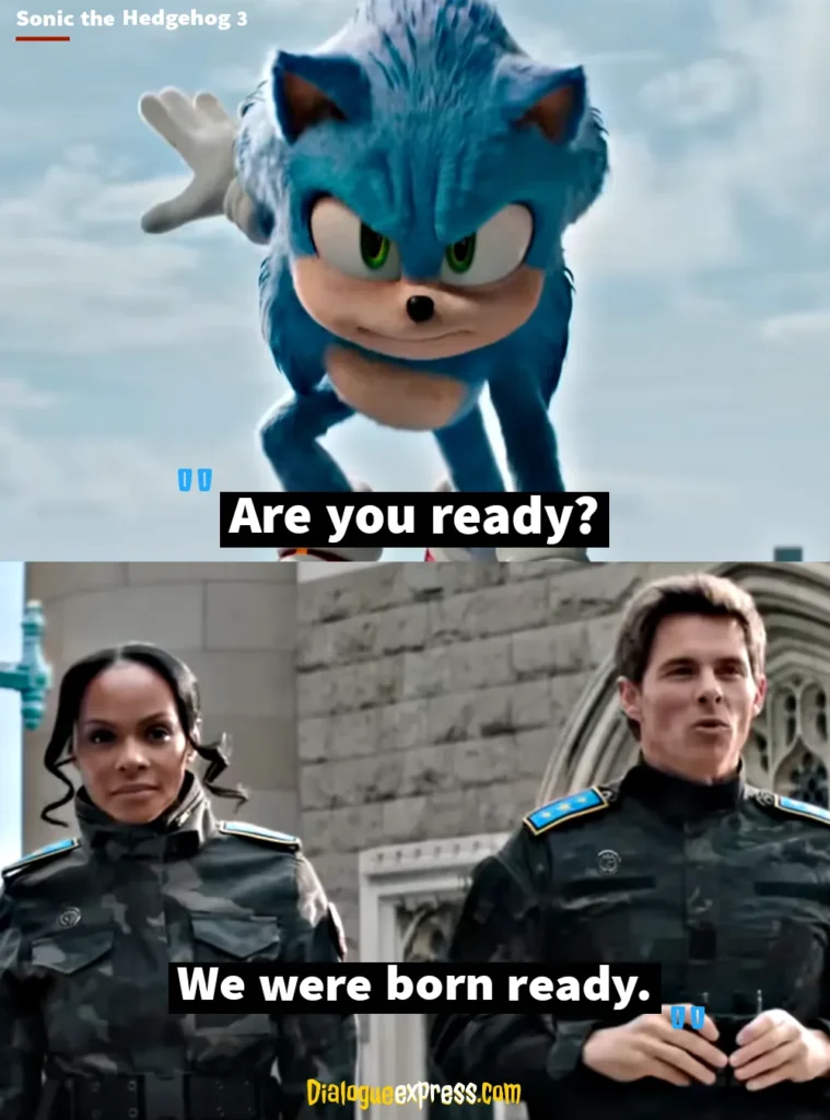 Sonic the Hedgehog 3 Movie Quotes and Dialogues