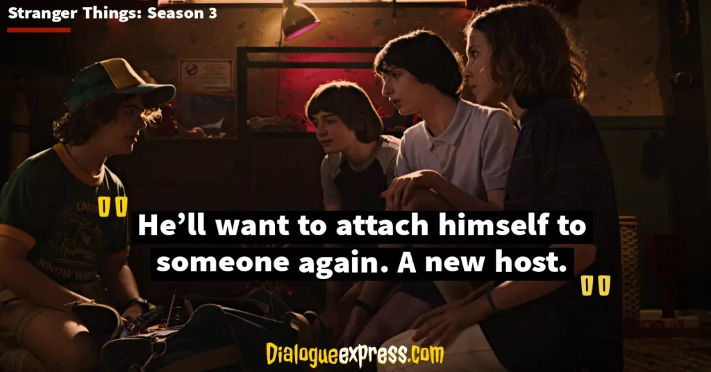 Stranger Things Season 3 Most Iconic and Best Quotes, Dialogues and Lines