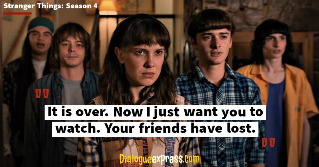 Stranger Things Season 3 Most Iconic and Best Quotes, Dialogues and Lines