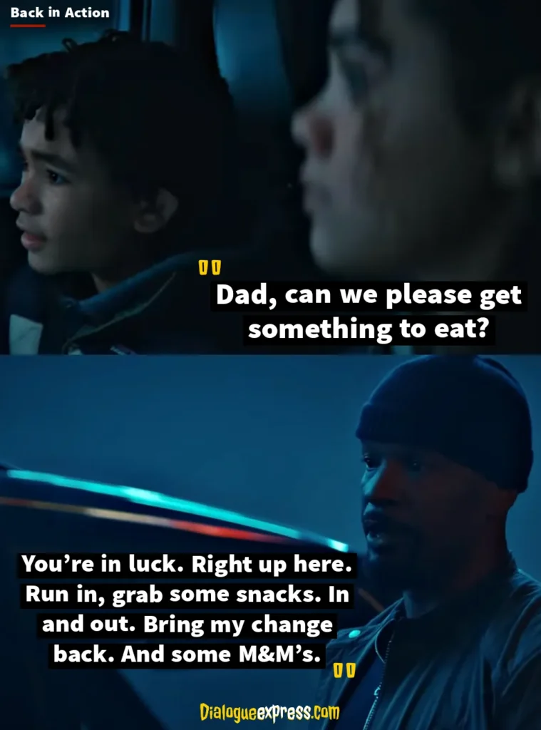 Back in Action Movie Quotes and Dialogues