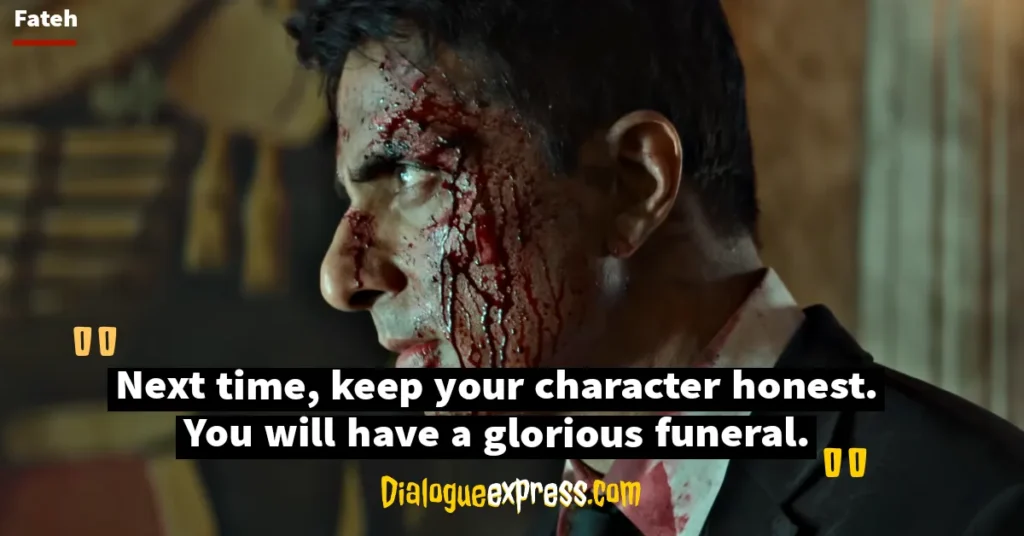 Fateh Movie Dialogues and Quotes