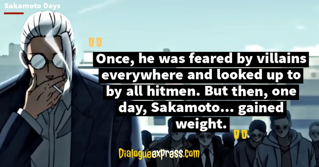 Sakamoto Days Best Quotes and Dialogues