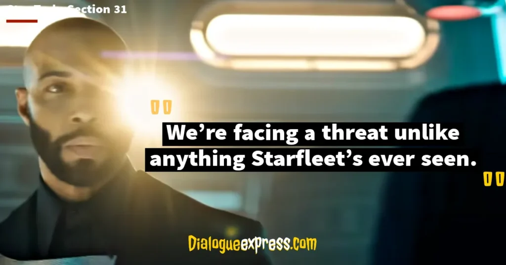 Star Trek: Section 31 Quotes and Dialogues