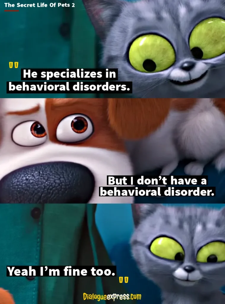 Best Quotes from The Secret Life of Pets Movie