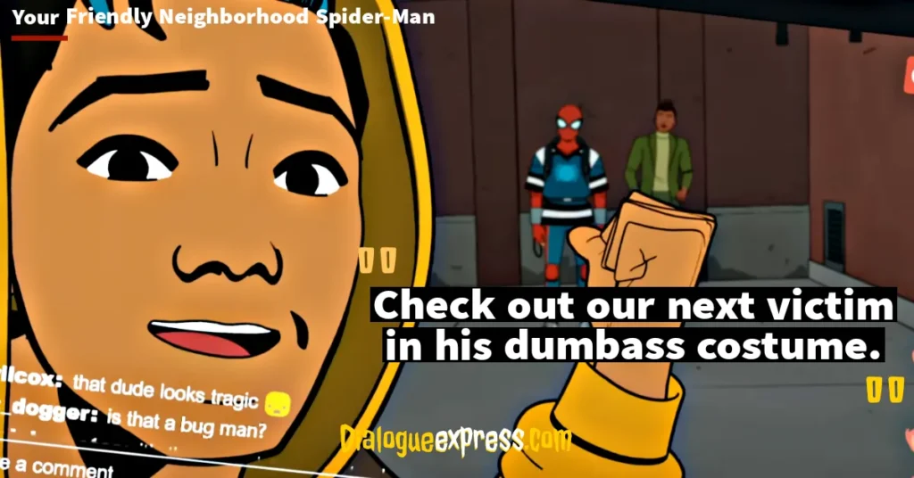 Marvel's Your Friendly Neighborhood Spider-Man Quotes and Dialogues