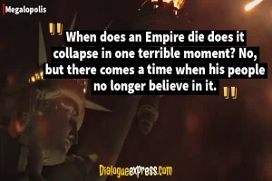Megalopolis Movie Quotes: 10 Best Adam’s Dialogues and Lines